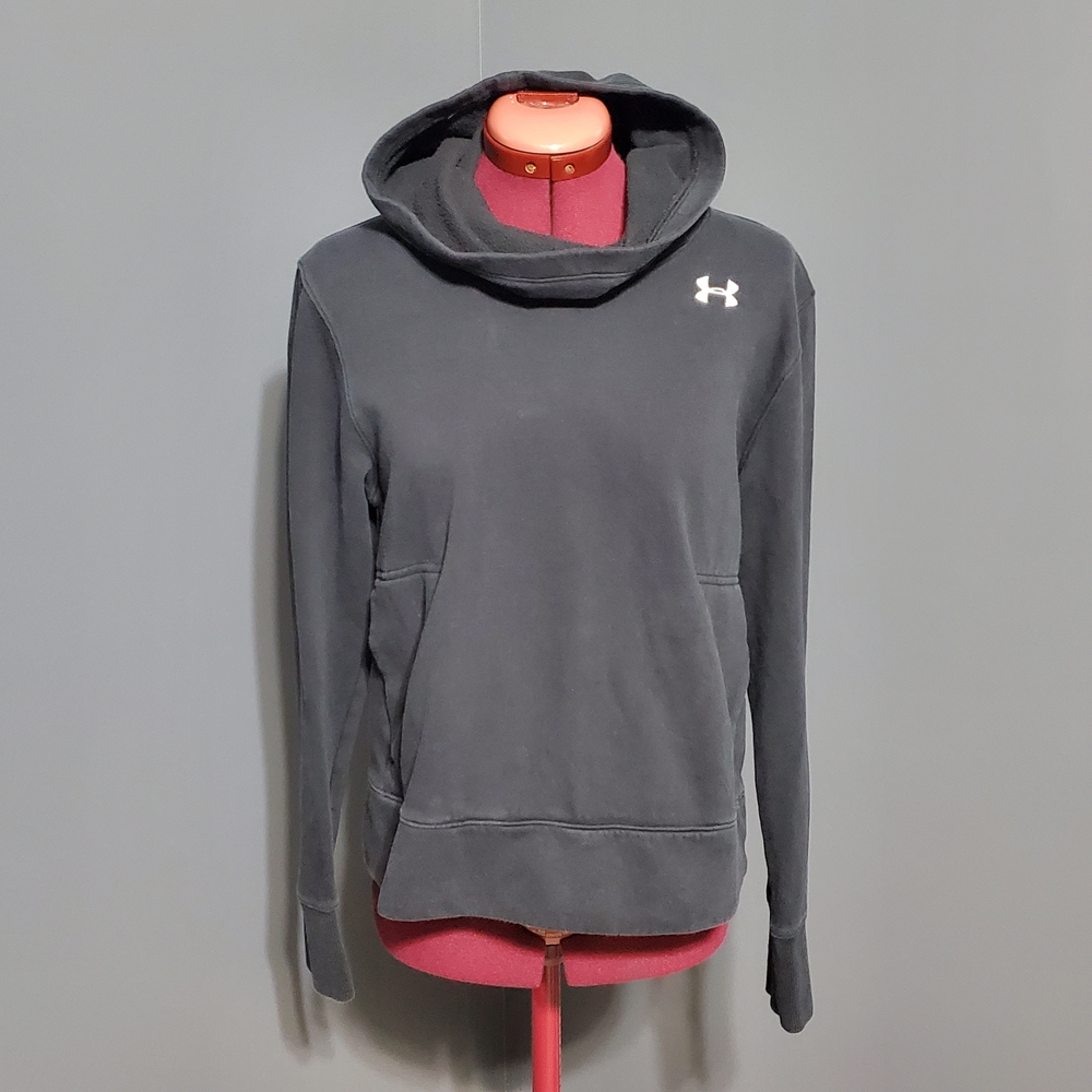 Under Armour Black Cowl Hoodie Women's Size S Loose